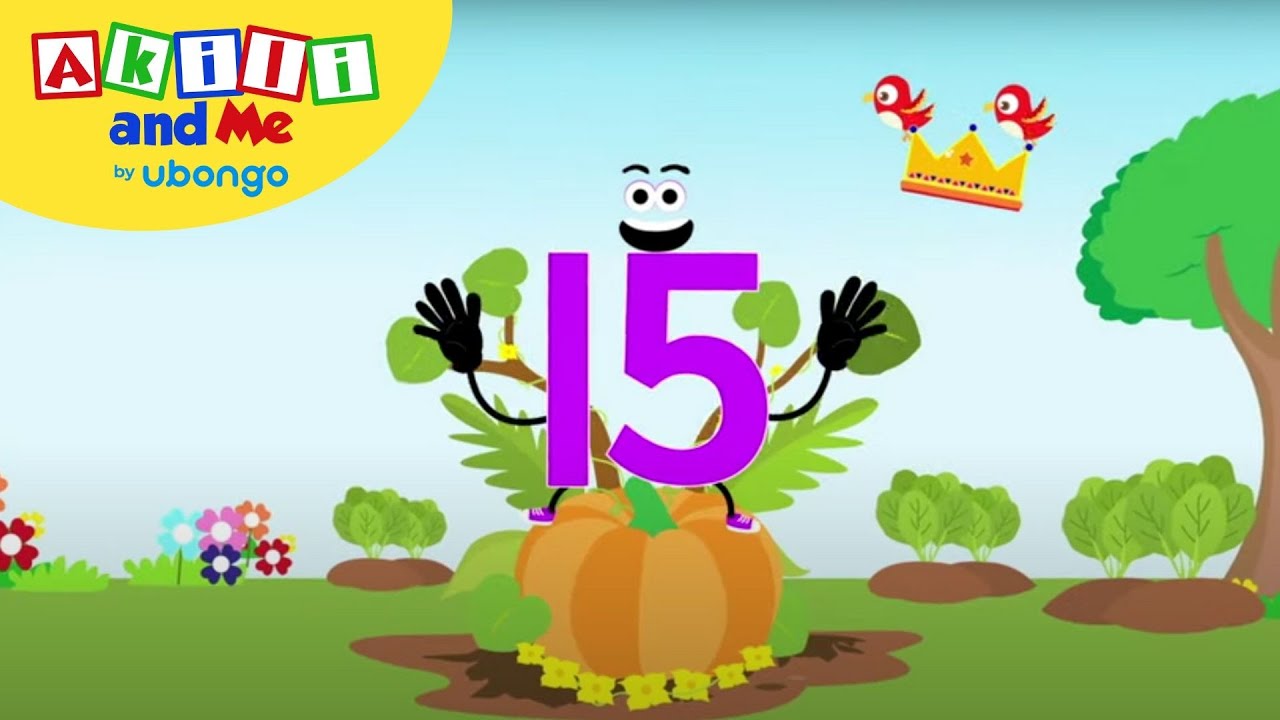 Get To Know Numbers 11 To 15! | Numbers \U0026 Shapes With Akili And Me | African Educational Cartoons