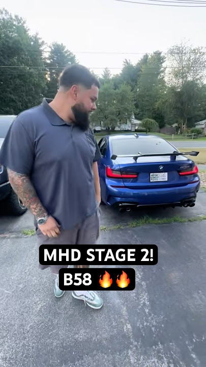 MHD Stage 2 M340i Sounds!🔥💪 #bmwmmotorsport #bmw #m340i #cartok