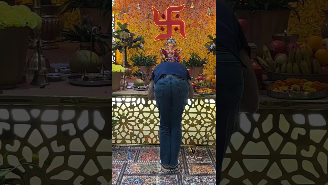 Neeraj Roy Arrives For at T-Series Office At Andheri Bappa Blessings