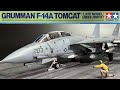 F-14A TOMCAT - CARRIER LAUNCH SET 1/48 - FULL BUILD VIDEO - TAMIYA