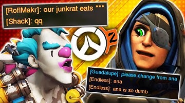 10 MOST ANNOYING HEROES in Overwatch 2 - Ranked Meta Tier List