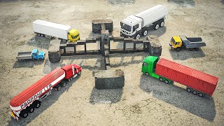 Large Spinner vs Trucks | Teardown