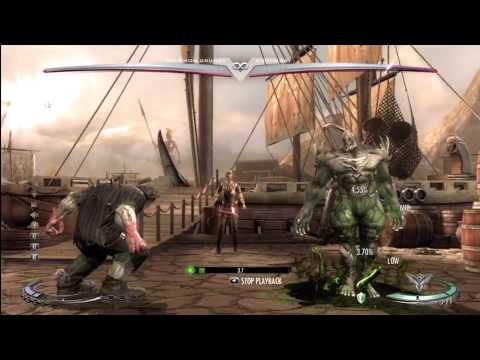 Injustice: Gods Among Us Solomon Grundy Combo Video