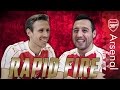 Santi Cazorla & Nacho Monreal | Rapid fire