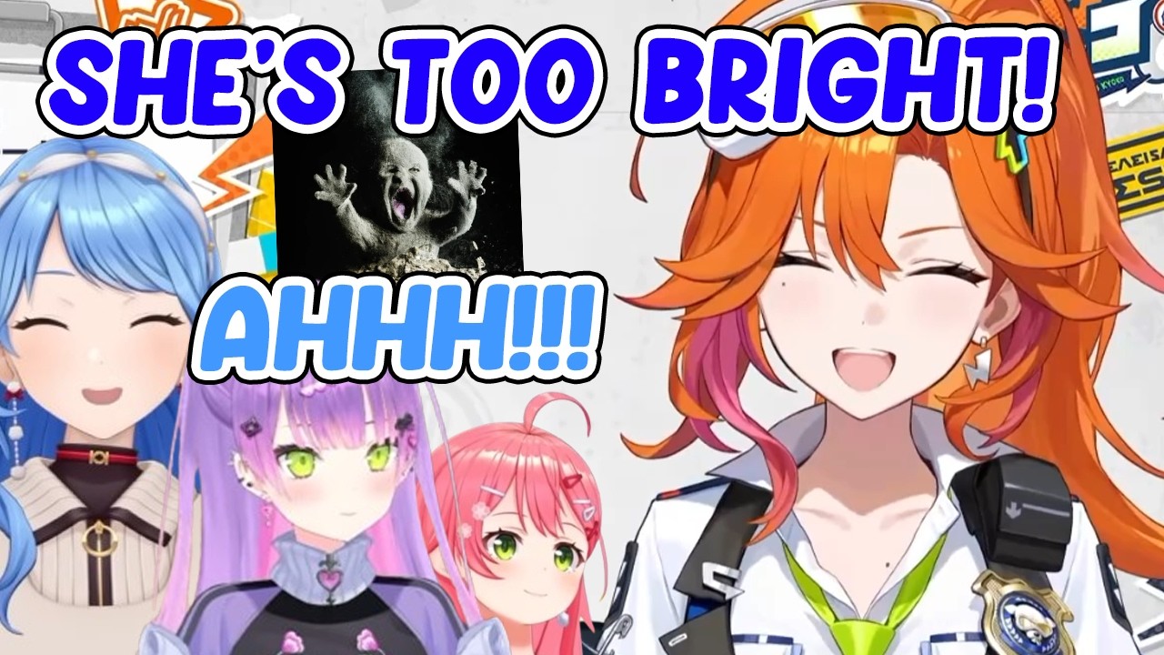 Suisei and Towa Get Overwhelmed by Kyoko's Bright Personality