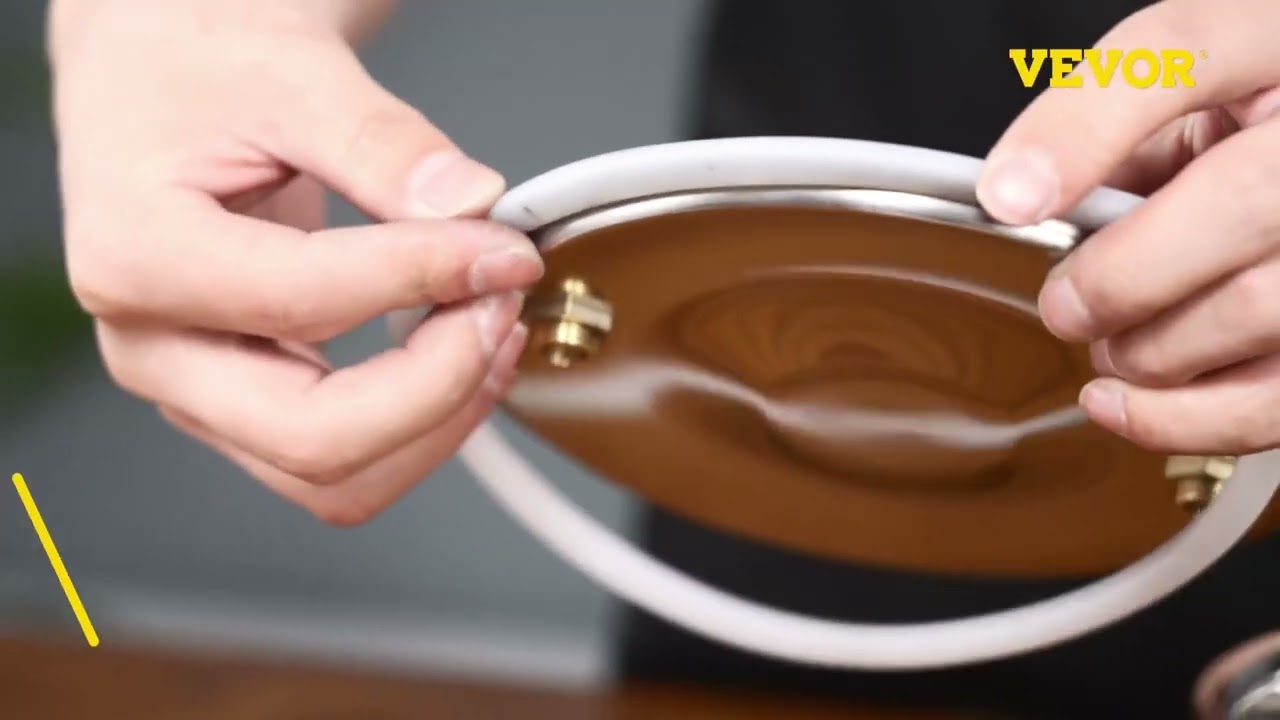 VEVOR Alcohol Still, 13.2Gal / 50L Stainless Steel Water Alcohol Distiller