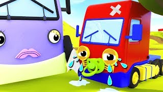 Baby Boo Boo Song | Brand New Nursery Rhymes \& Kids Songs | Baby Truck Accident! | Gecko's Garage