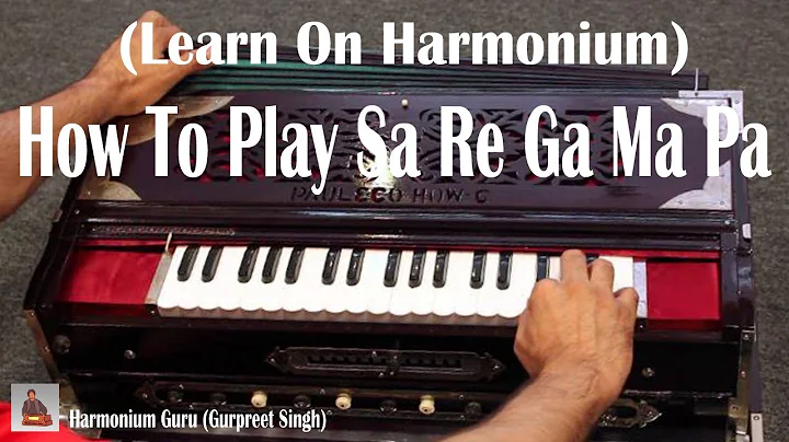 How to play Sa Re Ga Ma On Harmonium | Harmonium Guru |