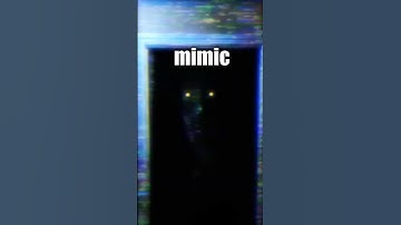 THIS IS A MIMIC! 🦖