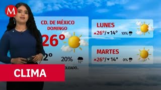 Today's weather, Sunday, October 19, 2025 | Forecast with Natalia Sánchez