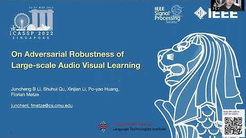 On Adversarial Robustness of Large-scale Audio Visual Learning
