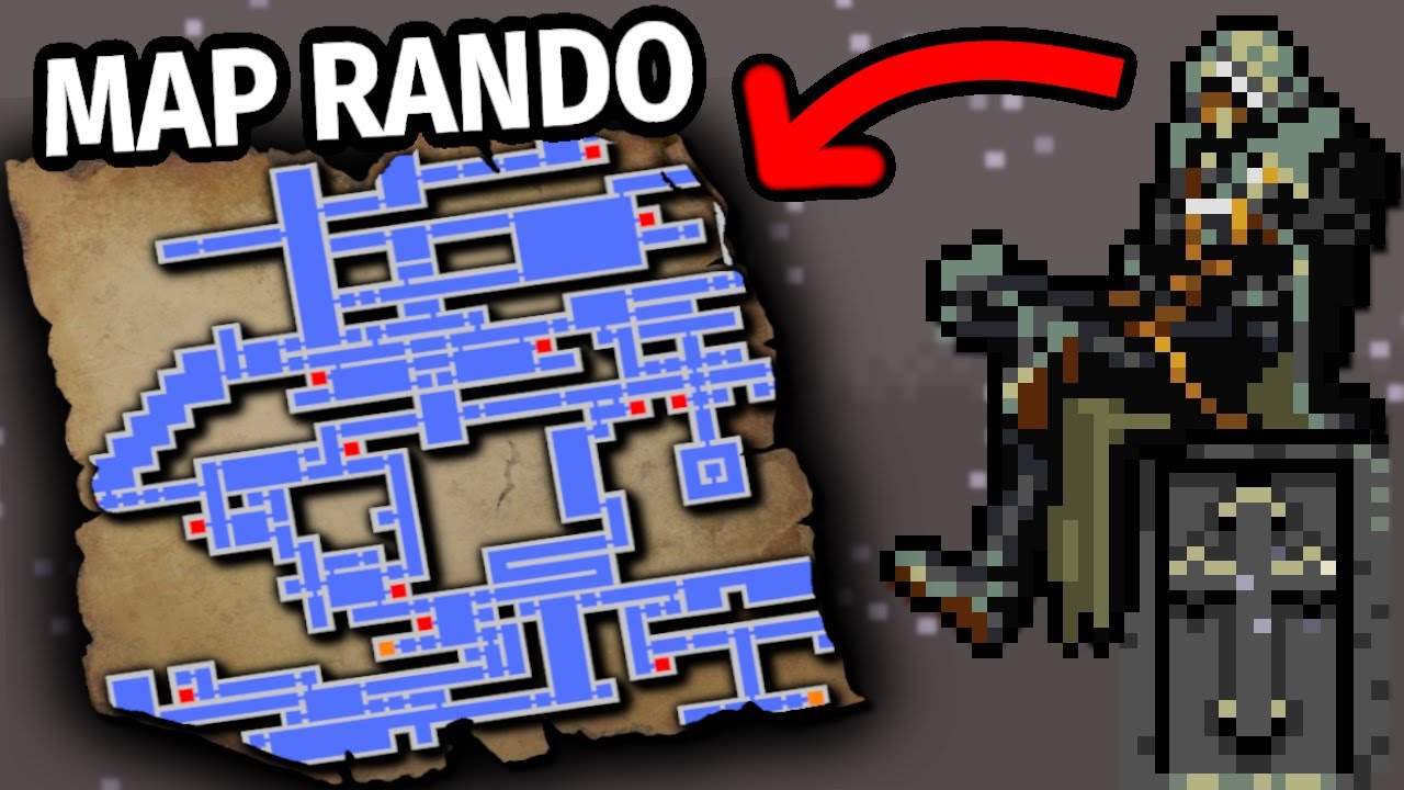 Alucard Speedrunning Through Super Metroid Map Rando - YouTube