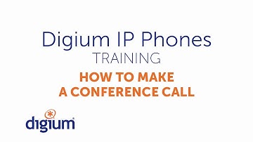 Digium IP Phones Training | 09 How to Make a Conference Call | D6X series