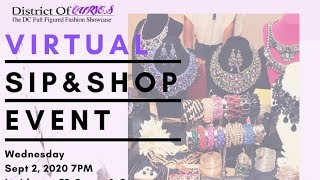 Virtual Sip & Shop!