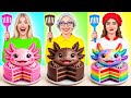 自分 vs おばあちゃんの料理チャレンジ | 素晴らしいフードチャレンジ Candy DO