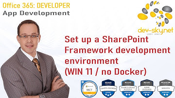 Set up a SharePoint Framework development environment (WIN 11 / no Docker)
