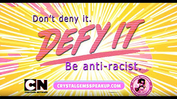 Steven Universe | Anti-Racism with Garnet | (Credit to Steven Universe PSA)