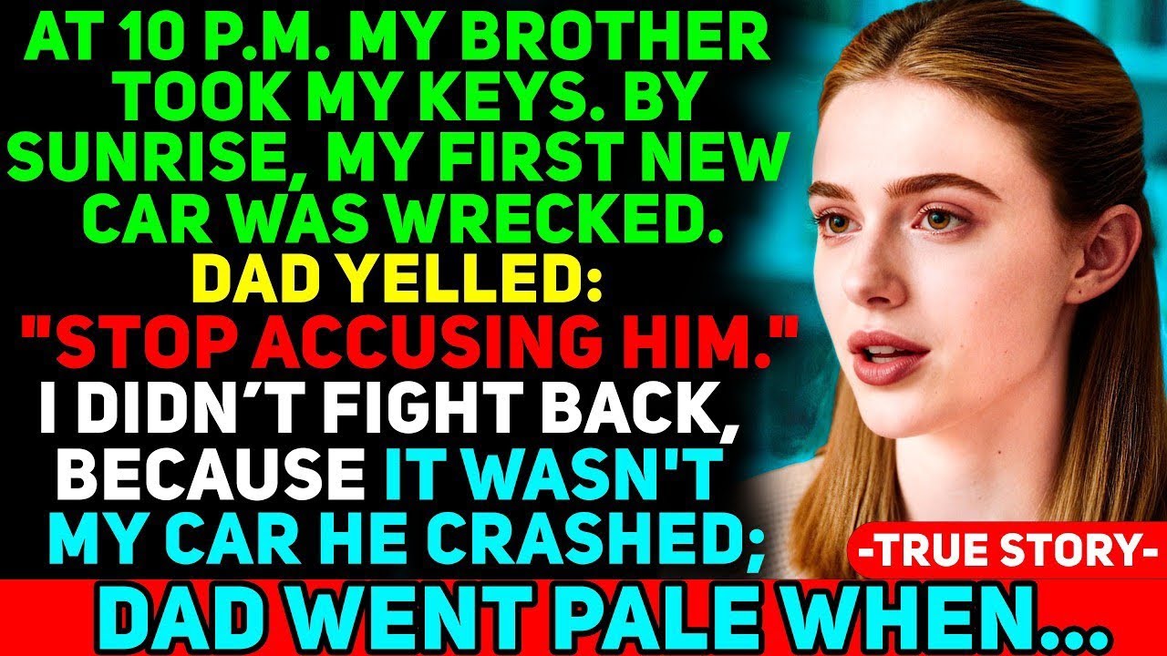 At 10 P.M., My Brother Took My Keys. By Morning, my New Car Was Wrecked — They Have No Idea that...