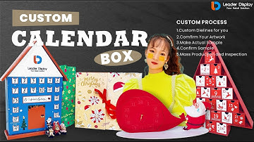 Discover the Perfect Gift: Cardboard Advent Calendar Box | Unforgettable Holiday Surprises