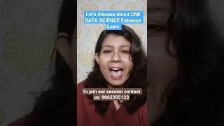 Let's discuss CMI Data Science Entrance Exam | Prep Guide #CMI #DataScience #EntranceExam #StudyTips