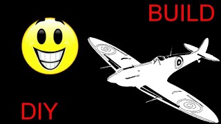 Comment Fabriquer Cet Incroyable Avion Rc Spitfire Construction Maison Dépron Build Rc Plane Part1
