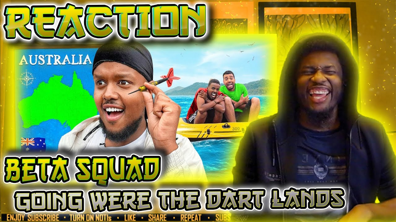 PURE VYBEZ🔥😂 | Throwing A Dart And Flying Where It Lands: AUSTRALIA EDITION [REACTION]