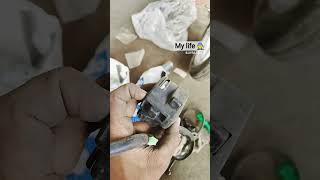 my Reel Hero Splendor pro dimple switch fitting Reel my channel bike mechanical world like subscribe
