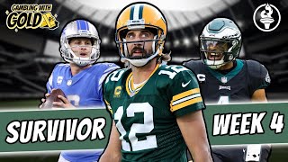The TOUGHEST Survivor Pick This Season | Week 4 NFL Gambling Preview
