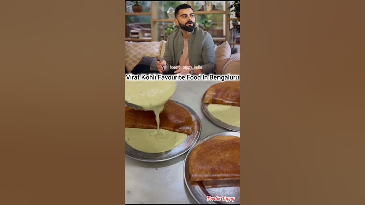 Virat Kohli Favourite Food In Bengaluru #youtubeshorts #foodblogger #viratkohli