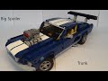 Lego 10265 Ford Mustang mod with instructions