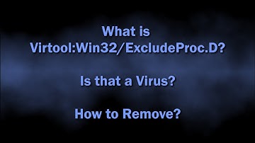 Virtool:Win32/ExcludeProc.D Malware Explained & Removal Guide