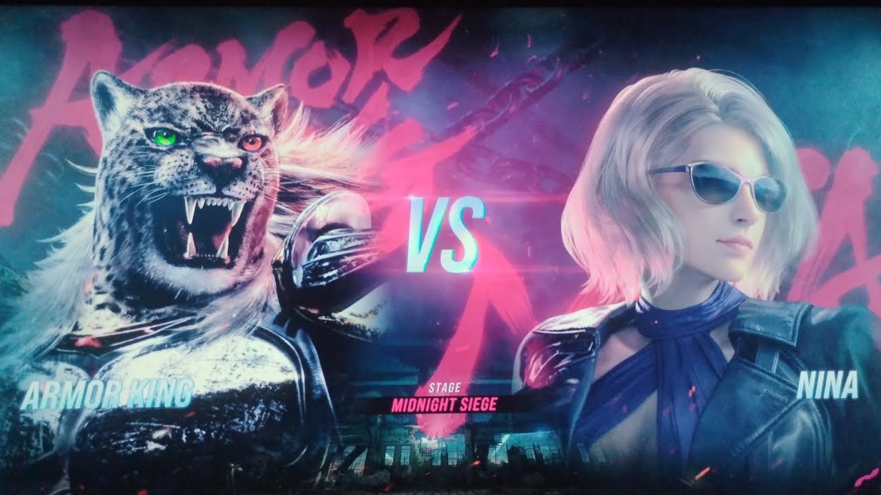 TEKKEN 8 Armor King vs Nina 