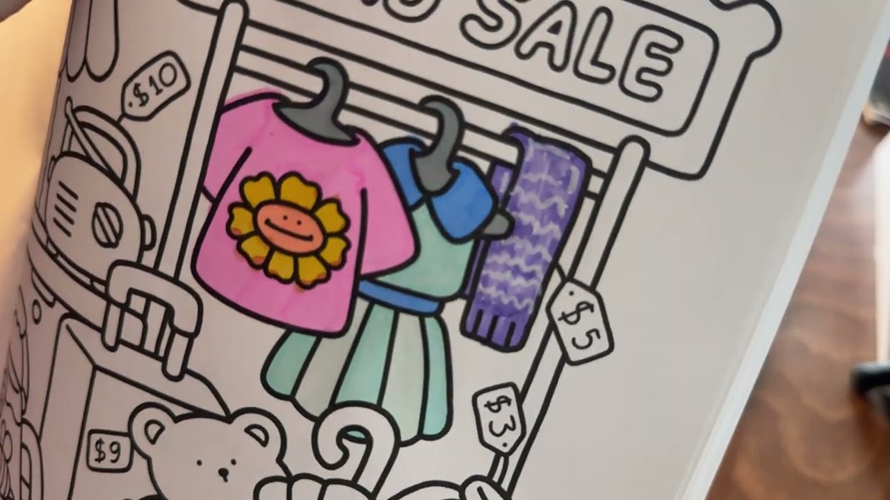 S5E18 ASMR Coloriage