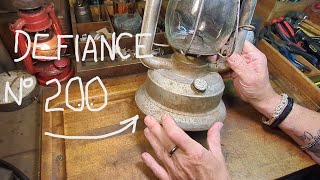 DEFIANCE No. 200 lantern restoration