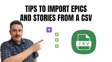Import Epics and Stories together the EASY way using a CSV