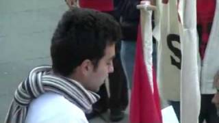 Protest in Toronto against the signing of Turkish Armenian Protocols