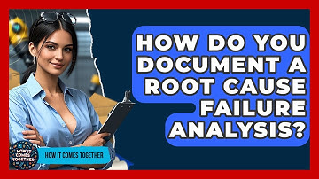 How Do You Document A Root Cause Failure Analysis? - How It Comes Together
