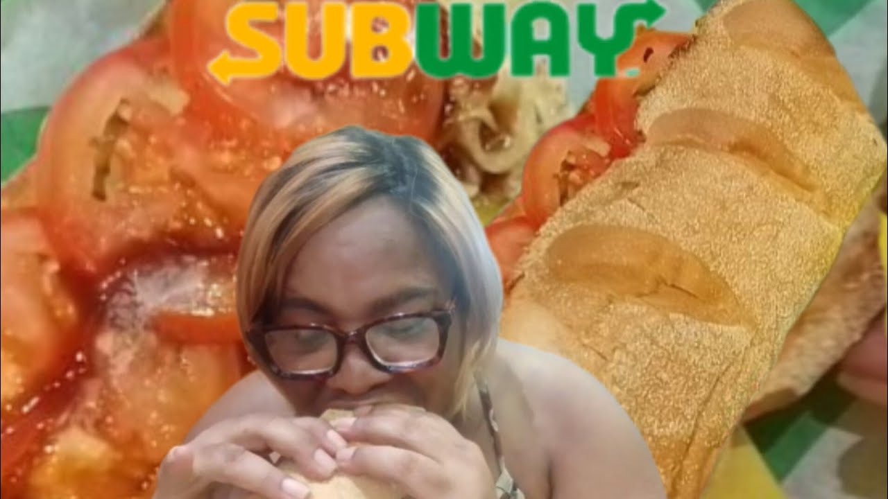 TRYING SUBWAY FOR THE FIRST TIME ll MUKBANG 