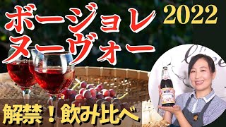 【ボージョレヌーヴォー2022解禁】ソムリエがコンビニのボージョレヌーヴォーを飲み比べ！みんなで乾杯しよう♪【2022年の出来は？】ワイン初心者さんにも！おすすめ家飲みワイン