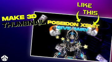 Make 3D Thumbnail Like Me | 777 | JAAT EDITZ