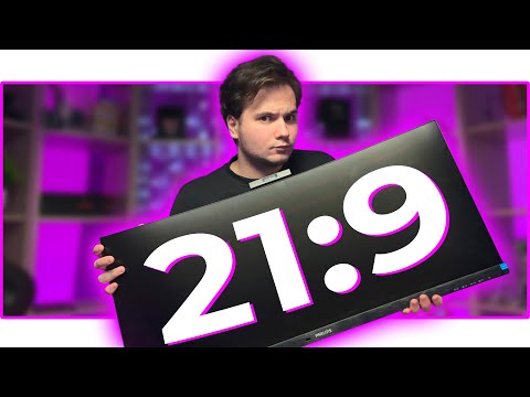 🖥️ [ШИИИИИИИРОКИЙ] ИГРОВОЙ МОНИТОР 21:9 + 100Hz! Philips 346P1CRH UltraWide обзор