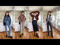 styling outfits for fall 2021 *mostly thrifted*