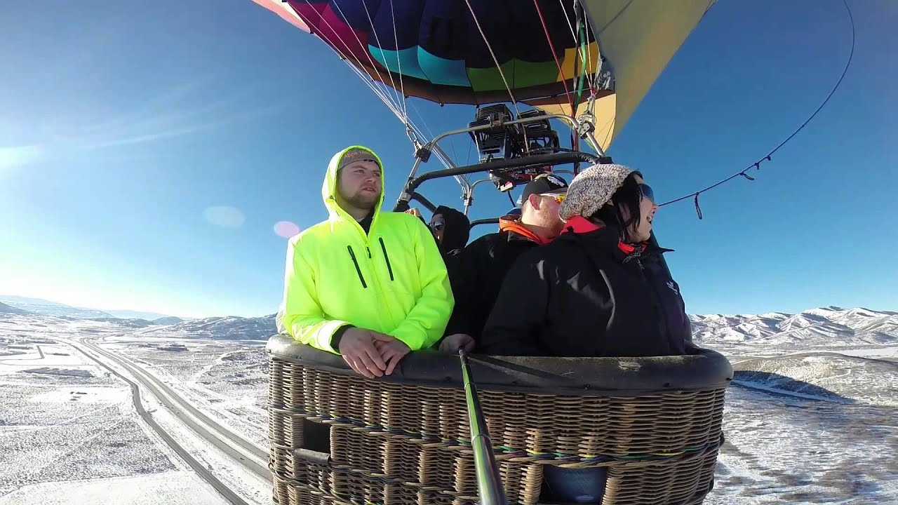 PARK CITY HOT AIR BALLOON RIDE YouTube