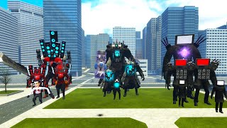 Evolution Of All Titans Tv Mancamera Man And Speaker Man Vs All Skibidi Toilet Army Garrys Mod