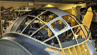 Full Scale B-36 Peacemaker Scratch Build Progress T-18 (T-Box) Details