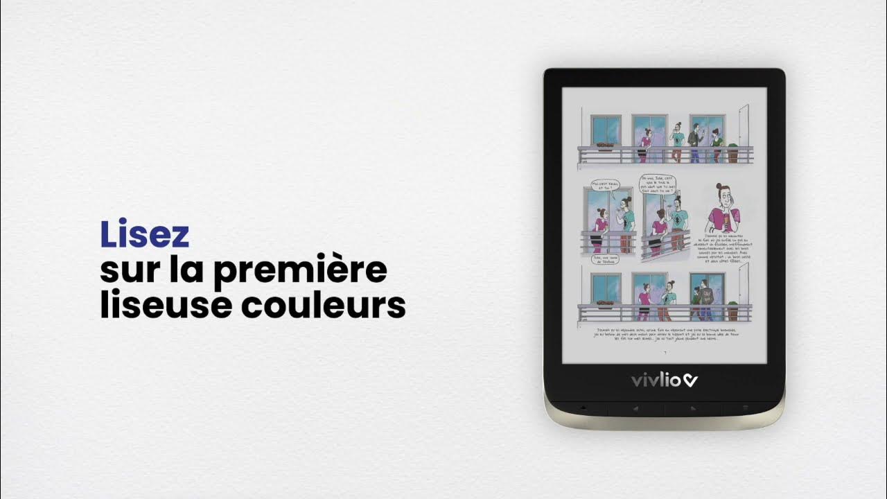 Vivlio Color : la première liseuse en couleur Made In France arrivera  mi-février