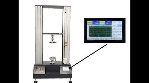 UTM-1004A 20KN Universal Testing Machine (touch screen) #materialtesting #testingequipment #gotester