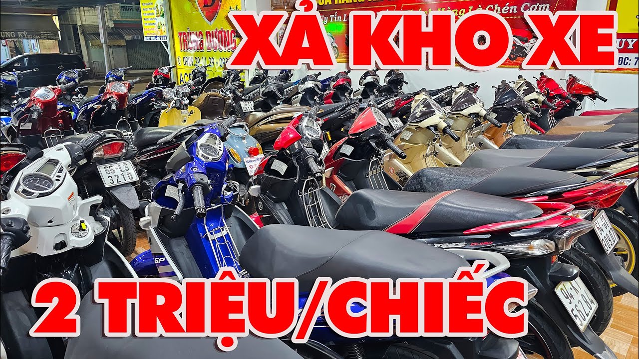 THANH LÝ KHO XE CŨ NOUVO 4 6 VISION AB EXCITER 150 WINNER X XE ĐI LÀM SỐC 2 TRIỆU SHIP XE MÁY GIÁ RẺ