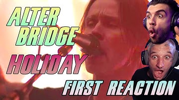 ALTER BRIDGE - HOLIDAY - ROCK BAND MATES REACTION