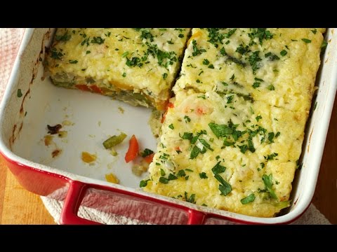 Easy Cheesy Quiche Slice | One Pot Chef